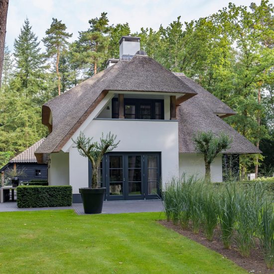 rietgedenkte villa als ontwerp voor een villa in Landgoed Overgooi