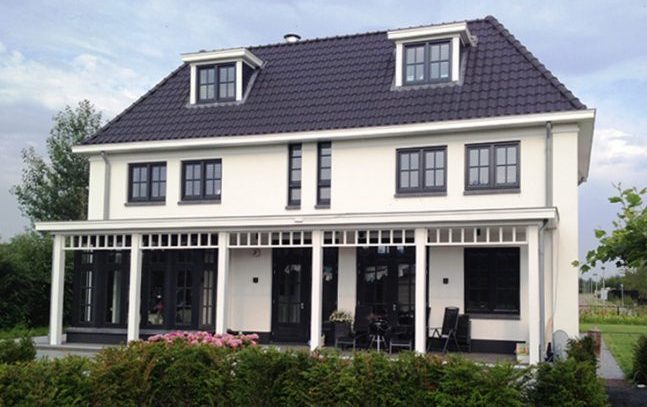 Voorbeeld van een, door ons gerealiseerde, Villa in Almere 'Overgooi'