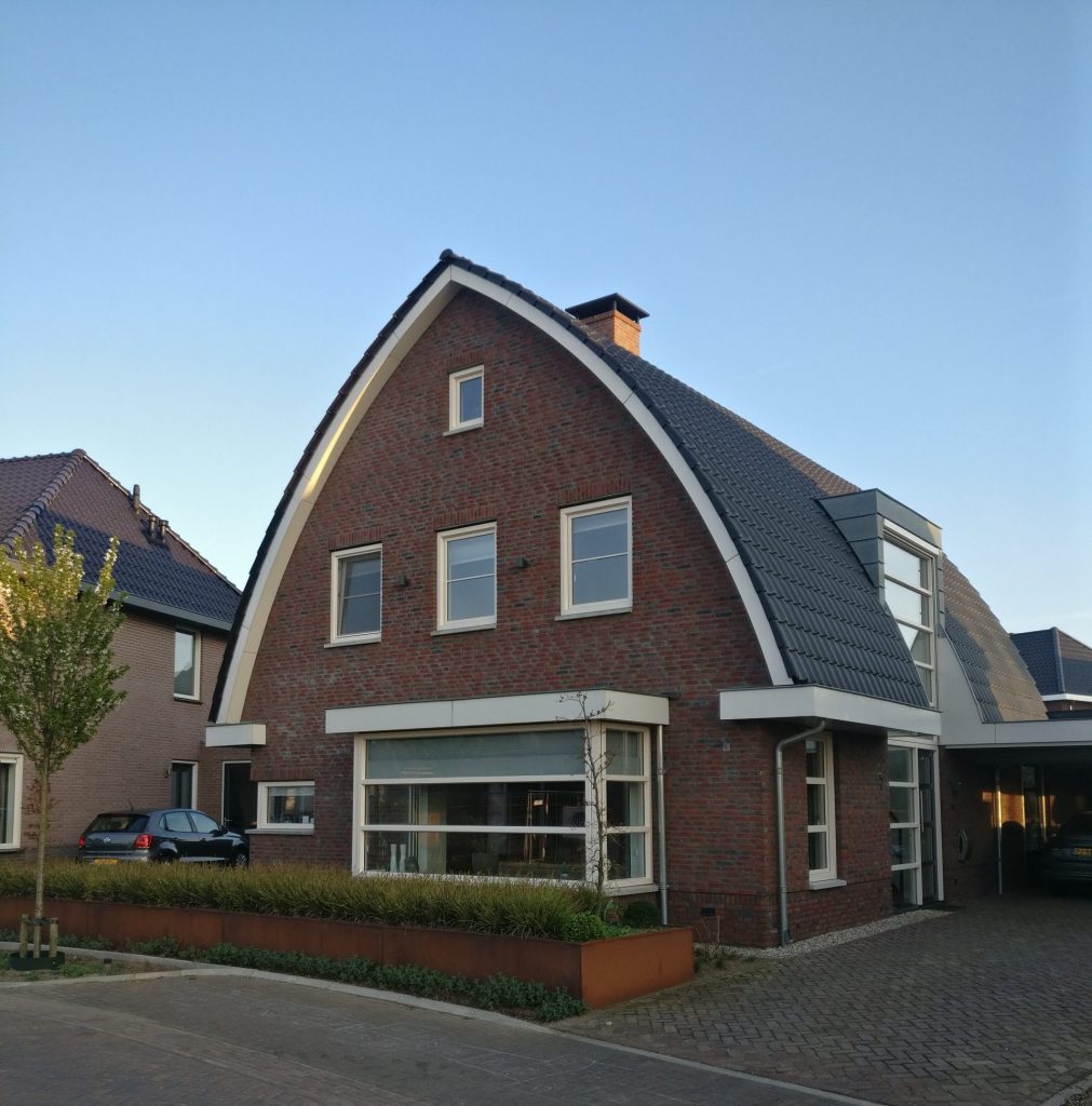 een mogelijk resultaat van een ontwerpproces bij het nieuwbouwen van en huis in Almere