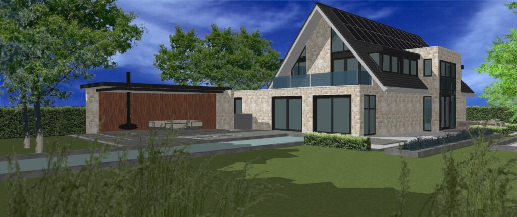 Fraaie schuurvilla met comfortabele tuin
