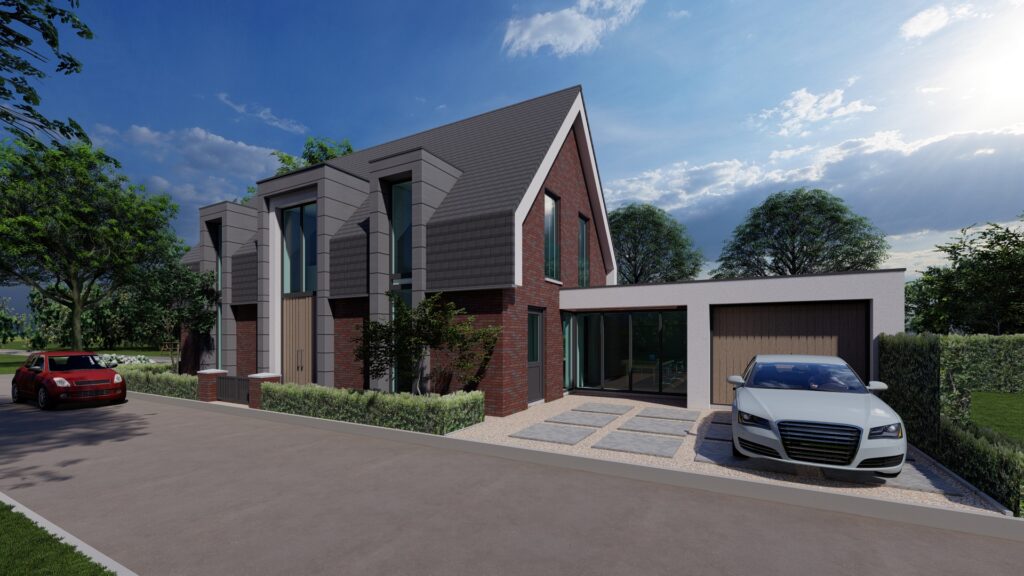 Ontwerp van een riante stadswoning in Nobelhorst Almere door 01ArchitectenAlmere